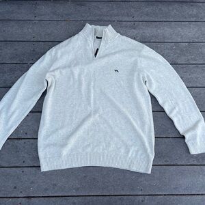 Rodd and Gunn Knitted Quarter Zip Sweater Mens XXL (2XL)